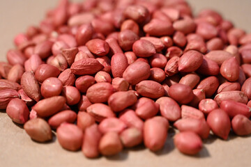 Organic redskin Peanuts, wholefood store 