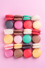 Obraz premium macaron macaroon bakery cake candy