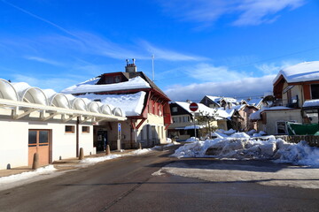 Saint-Cergue, comuna suiza del cantón de Vaud, en Nyon. Vacaciones de invierno para Squiar