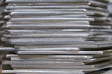 aluminum products cut on a CNC laser machine