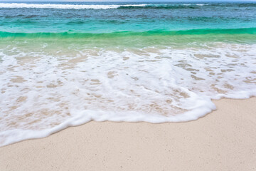 Plage paradisiaque des Seychelles 