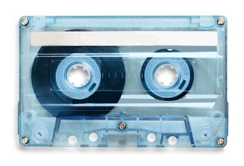 Old retro audio cassette tape 1980s