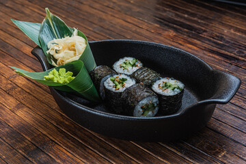 Japanese sushi fastfood- asian traditional snack