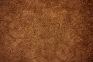 Dark brown and old vintage leather texture can be use as background 