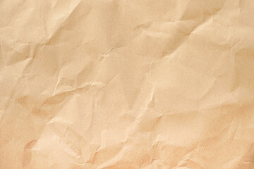Brown crumple recycle paper background
