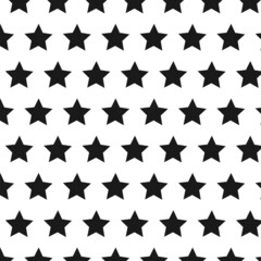 Star seamless pattern background. Vectro illustrator. Pattern in swatches.