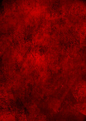 concrete texture abstract background with red paint