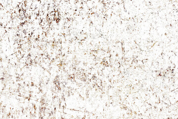 White scratched iron surface. Metal rust texture. Grunge peeling paint background. Dirty industrial steel sheet pattern. Corroded iron surface. Grainy metal texture.  Rusty noise background.