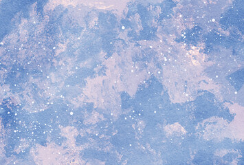 背景素材_グランジ_水色
