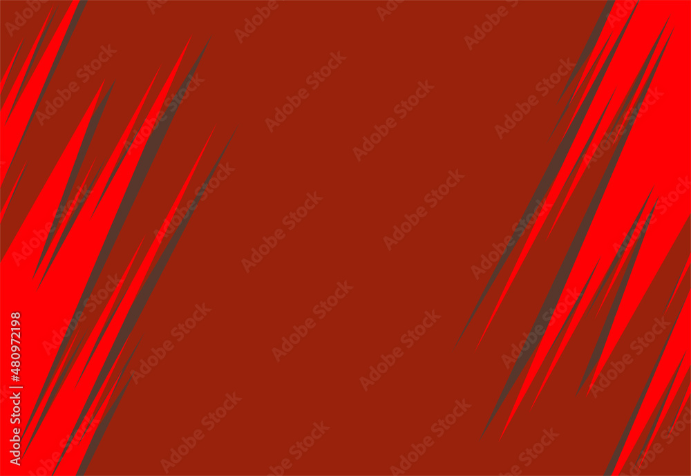 Aufkleber abstract background with red slash lines pattern and some copy space area