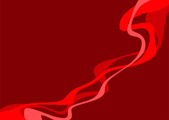 Abstract background with gradient waving lines pattern and some copy space area