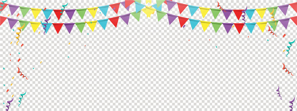 Happy birthday vector transparent background