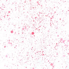 Splash pink paint on white paper background.
