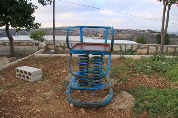 old playground in the park