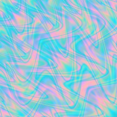 Holographic illustration texture art design