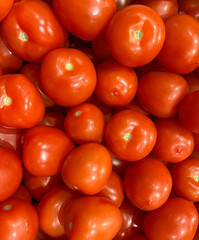 Background of fresh red tomato 
