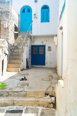 Naoussa white street