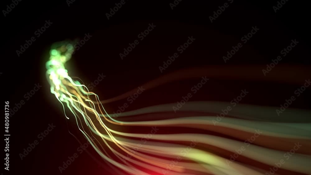 Poster abstract organic fluid particles fx graphic intro background/ 4k animation of an abstract wallpaper 