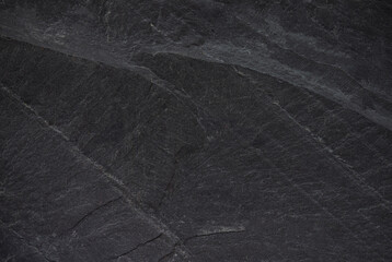 Dark grey black slate background or texture.