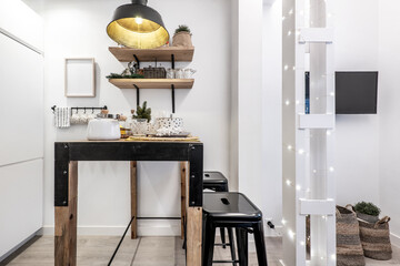 dining area in a cute vacation rental apartment