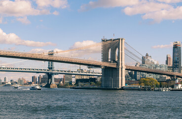 travel, new york city, dream city, world capital, brooklyn bridge, manhattan bridge, river, DUMBO,...