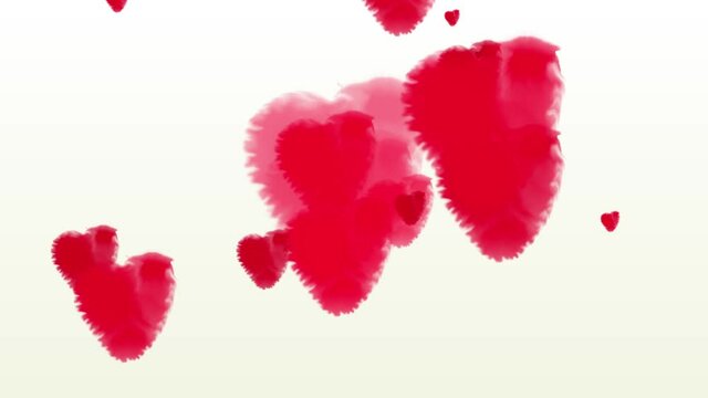 Valentine's Day - Hearts - Background for the holiday