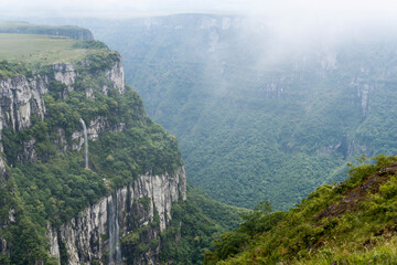 view of the mountains  and canyons