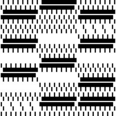 Lines, rectangles seamless pattern. Contemporary ornament. Strokes, shapes background. Geometric backdrop. Modern print. Geometrical wallpaper. Digital paper, textile print, abstract image. Vector.