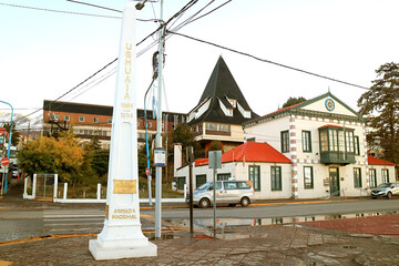Commemorative Obelisk of the Founding of Ushuaia City with End of the World Museum (Former House of...