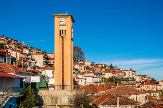 Rapsani, the beautiful village in the foothills of Mount Olympus and part of the municipality of Tempi in the Larissa regional unit. 