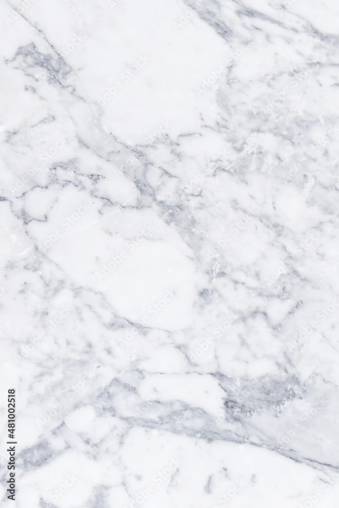 Sticker White marble vertical texture background pattern top view. Tiles natural stone floor with high resolution. Luxury abstract patterns. Marbling design for banner, wallpaper, packaging design template.