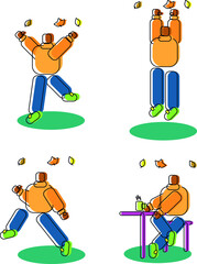 Vector graphics icon for your work.