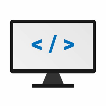 Programming icon vector.
