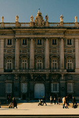 Obraz premium Palacio Real de Madrid 