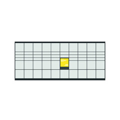 Premium vector parcel locker icon for your delivery business.
