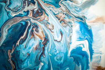 Traditional Ottoman Turkish marbling art. Natural Luxury.  EBRU- Ancient oriental drawing technique. Extra special and luxurious- ORIENTAL ART. Ripples of agate.