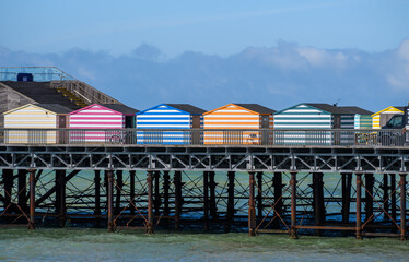 Colourful Beach huts - 481012168