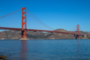 Fototapeta na wymiar Golden Gate Bridge, San Francisco, California USA