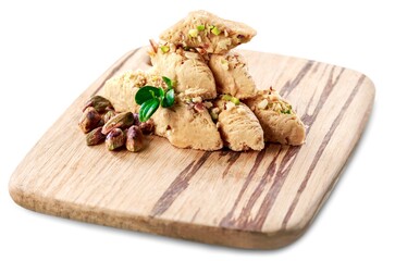 Tasty traditional arabic sweets or dessert