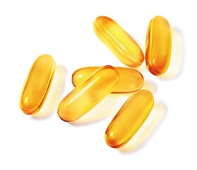Cod liver oil Omega 3 capsules