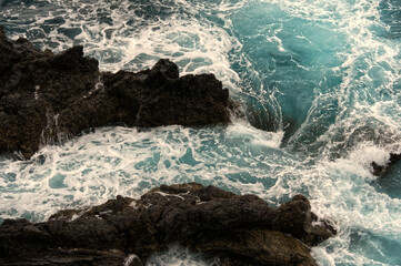 whirlpools in the atlantic ocean, 4, Porto Moniz, Madeira, Portugal