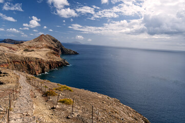 the way to the east coast of sao lourenco, Madeira, Portugal