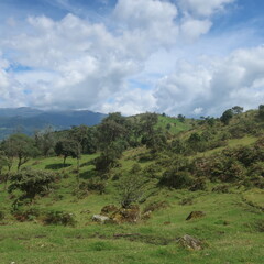 Fototapeta na wymiar Scenic view near Bogota, Colombia