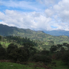 Scenic view near Bogota, Colombia