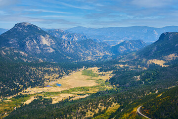 Naklejka na ściany i meble Rocky Mountain National Park, Colorado