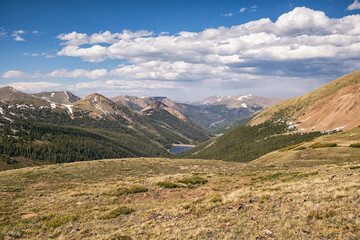 View of the Front Range in the Rocky Mountains, Colorado