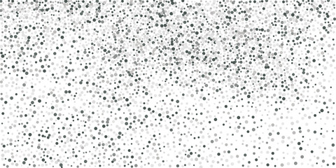 Silver glitter confetti. Light background. White abstract texture. Vector abstract graphic design. New Year Christmas.