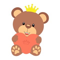 Bear with love heart