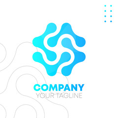 Abstract Company Logo Design Branding Template