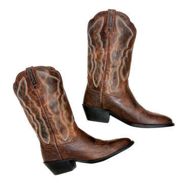 Cowboy Boots Isolated